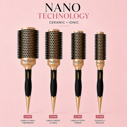 Nano Technology Professional Brush (boar/nylon)